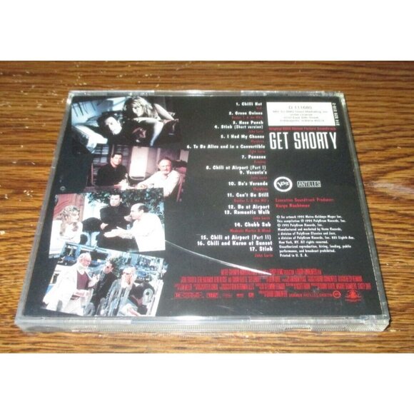 Get Shorty Original MGM Motion Picture Soundtrack (CD, 1995, Polygram Records) - Picture 3 of 3